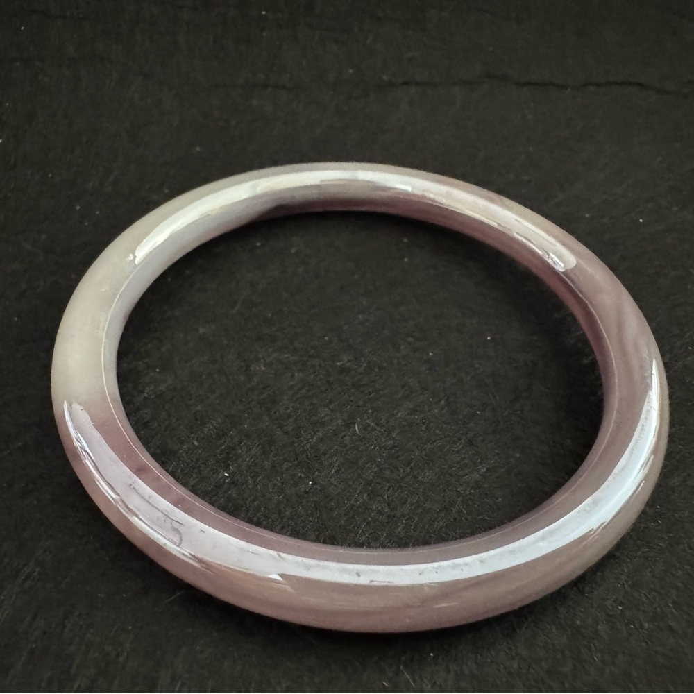 Elegant Purple Bangle Bracelet
